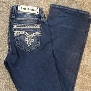 Rock Revival Jean's stretch boot cut size 26L